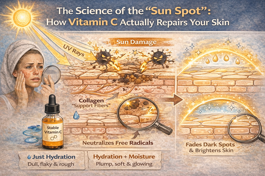 The Science of the "Sun Spot": How Vitamin C Actually Repairs Your Skin
