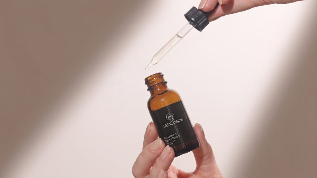 Collagen and Retinol Serum, angle 3