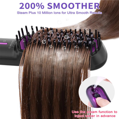 Hair Straightener Brush