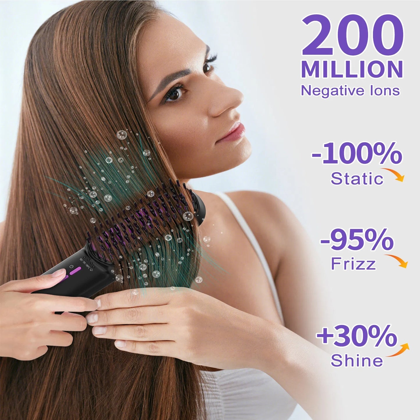 Hair Straightener Brush