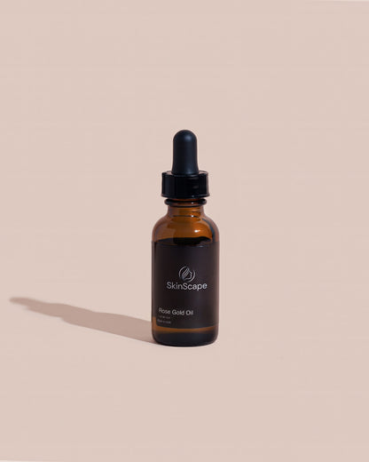 Anti-Aging Rose Gold Facial Oil 1 fl oz / 30ml, angle 5
